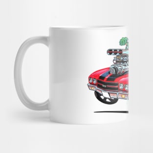 MONSTER MUSCLE 70 Chevelle Red Mug